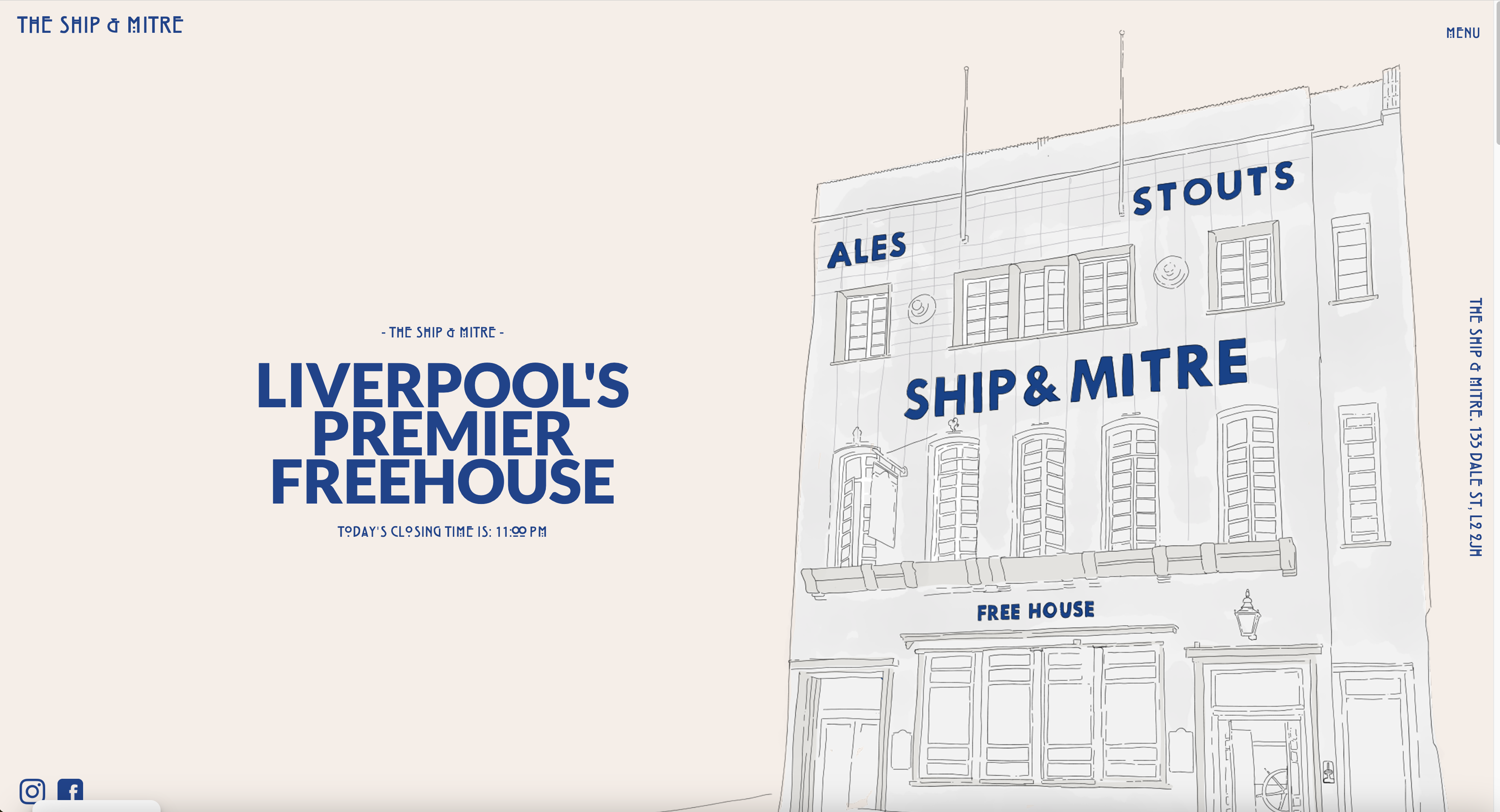 The Ship and Mitre Liverpool Webpage